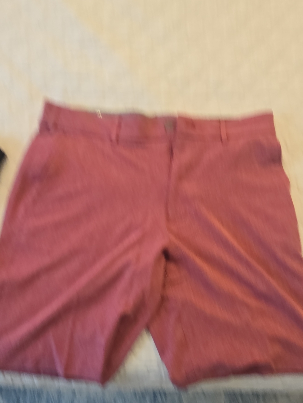 Walter Hagen Maroon Chino Shorts
